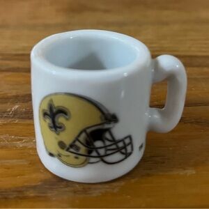 NFL New Orleans Saints MINATURE Mug Cup - Display Collectibles